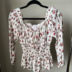 Off the shoulder top